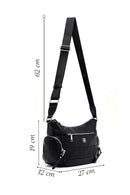 Women's Black Long Strap Crossbody Bag | Derimod