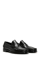 Men's Black Patent Leather Classic Loafer | Derimod