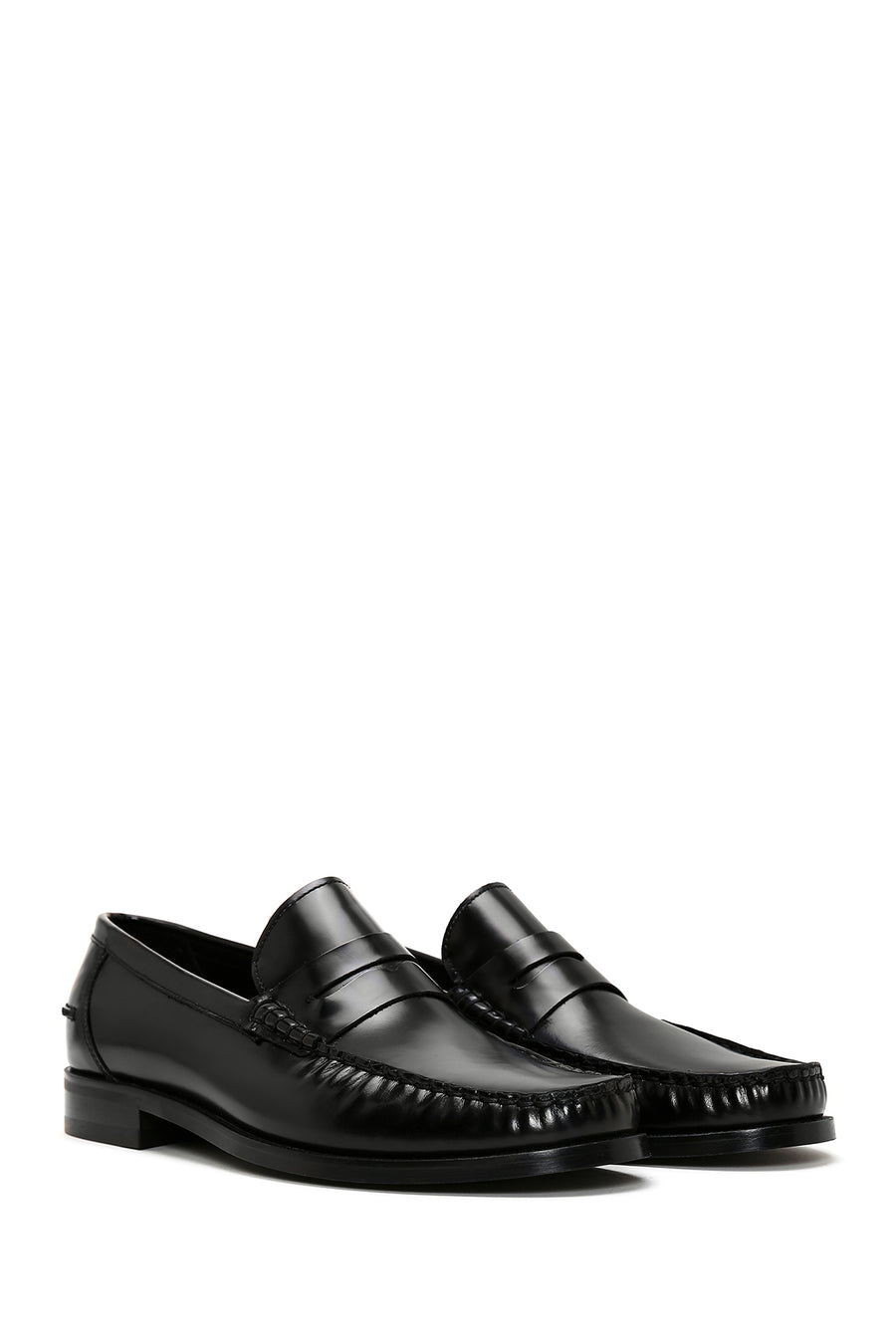 Men's Black Patent Leather Classic Loafer