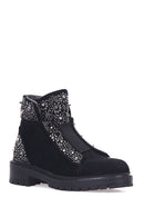 Women's Stone Suede Boots | Derimod