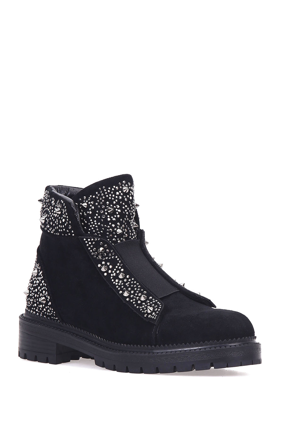 Women's Stone Suede Boots