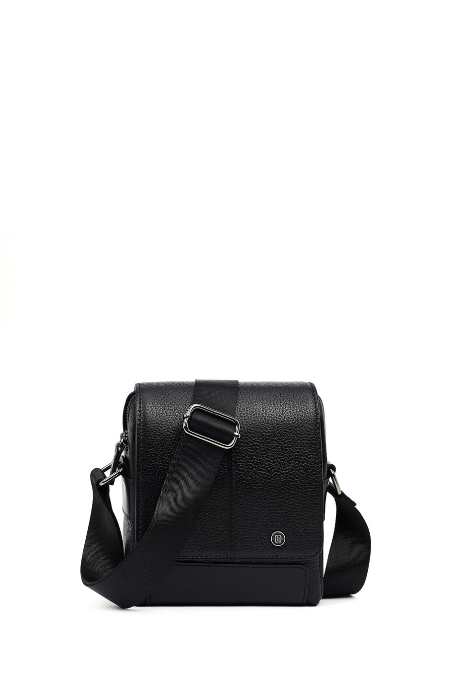 Male Black Leather Messenger Bag 21SBD310514 | Derimod