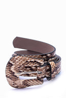 Women's Crocodile Patterned Belt | Derimod