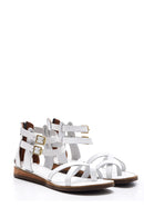 Women's Ankle Strap Leather Sandals | Derimod