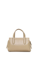 Woman Beige Long Strap Classic Shoulder Bag | Derimod