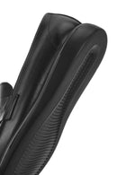 Men's Black Leather Casual Loafer | Derimod