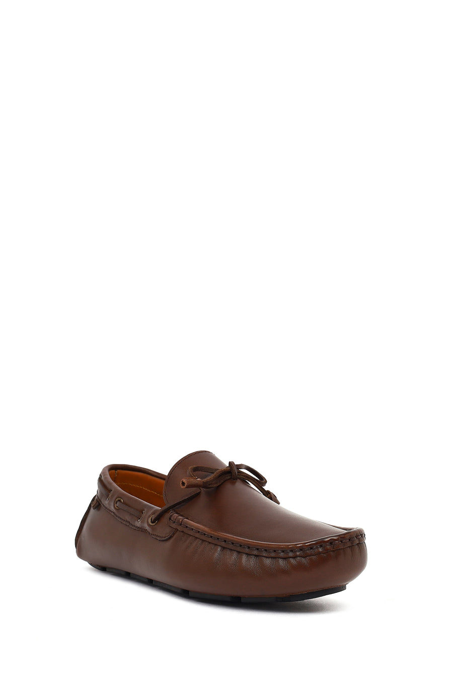 Men's Brown Leather Casual Loafer