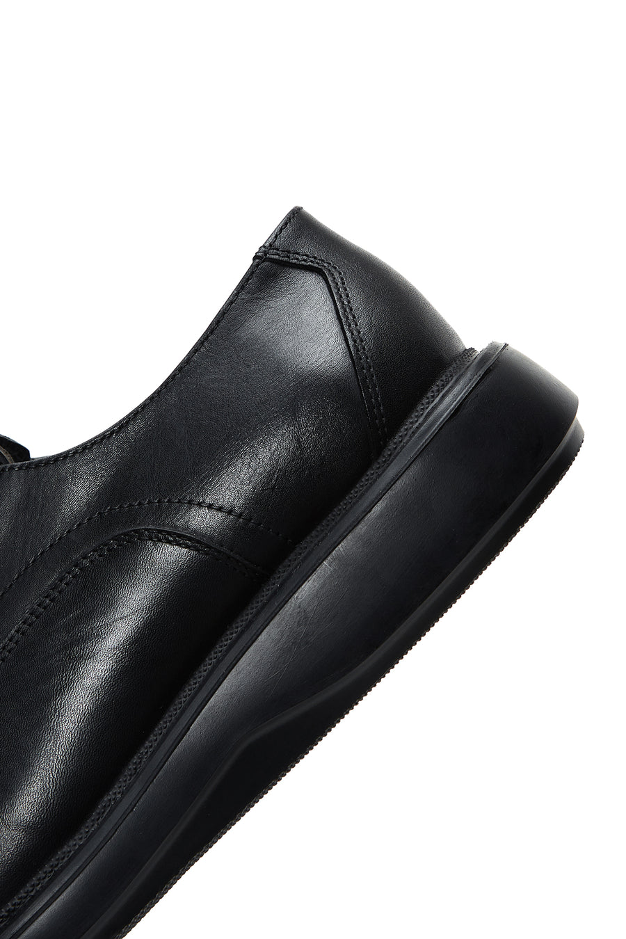 Men's Black Leather Oxford Shoes