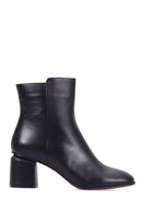 Women's Heeled Leather Boots | Derimod