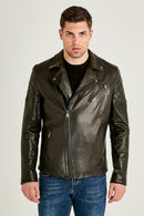 Thompson Men's Leather Jacket | Derimod