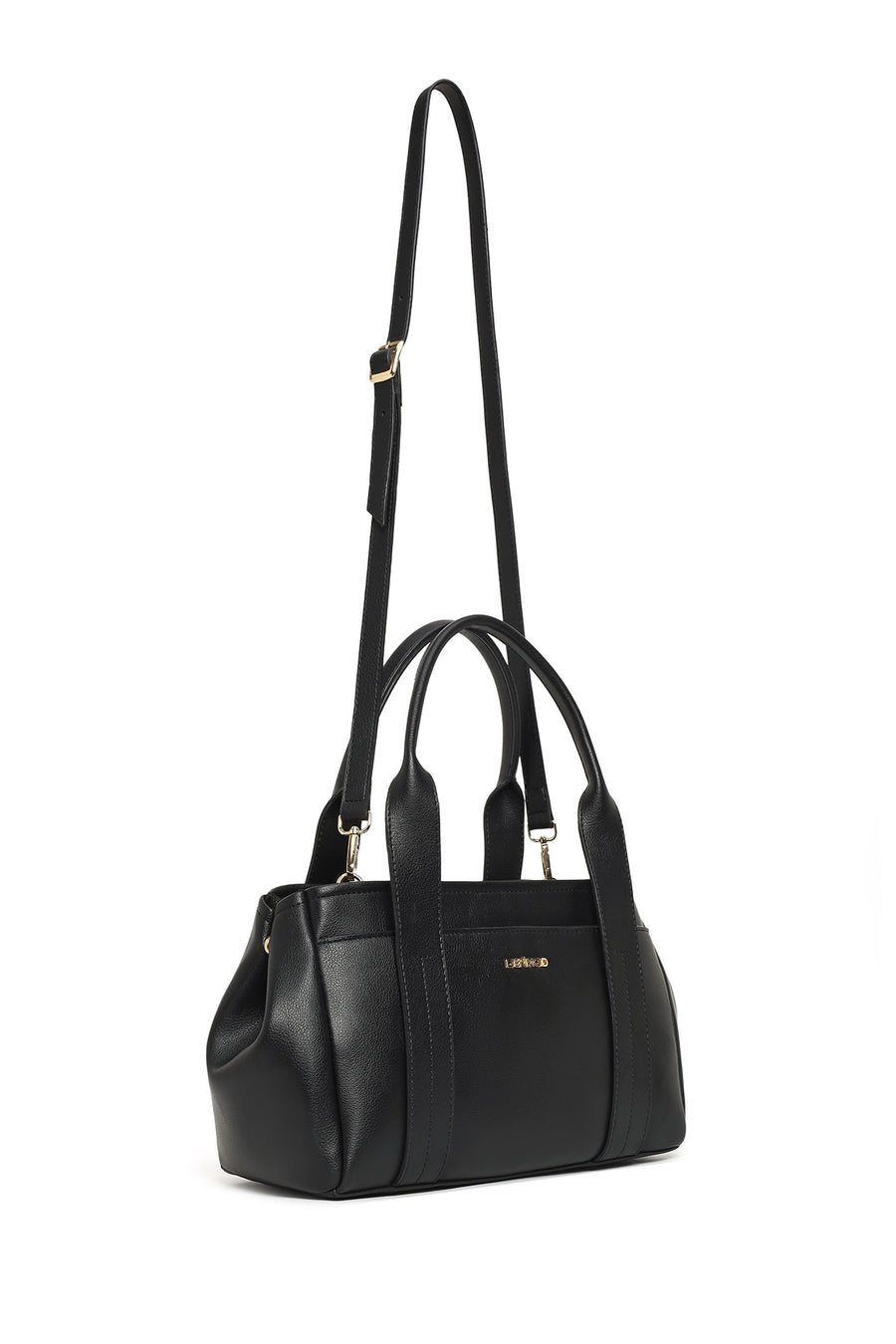 Women's Black Long Strap Shoulder Bag
