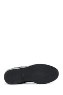 Men's Leather Zippered Boots | Derimod