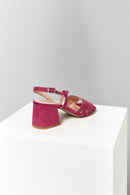 Women's Heeled Leather Sandals | Derimod