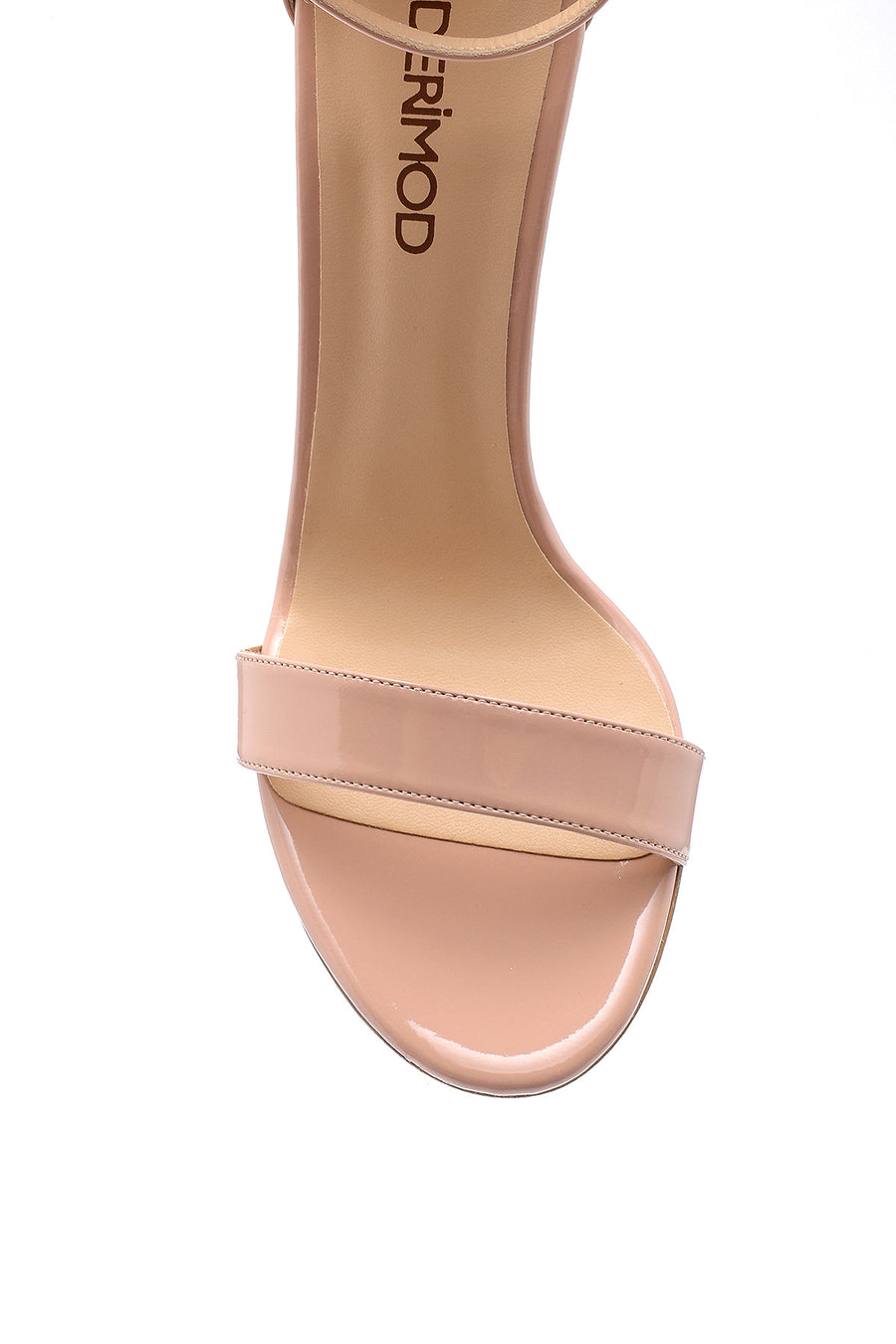 Women's Patent Leather Thin Heel Sandals