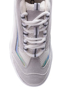 Women's Silver Detailed Suede Sneaker | Derimod