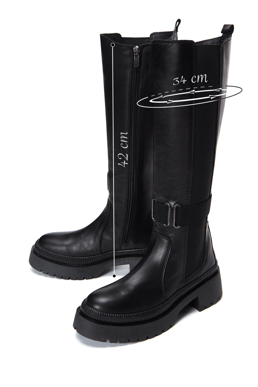 Women's Black Casual Boots