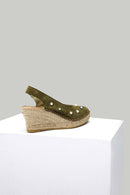 Women's Suede Leather Sandals | Derimod