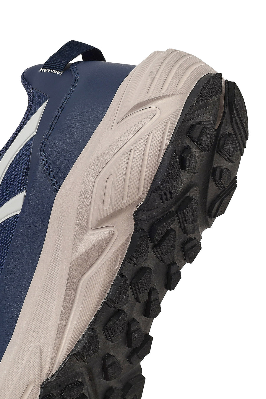 Derimod Studio Men's Navy Blue Lace-Up Thick-Soled Sneaker