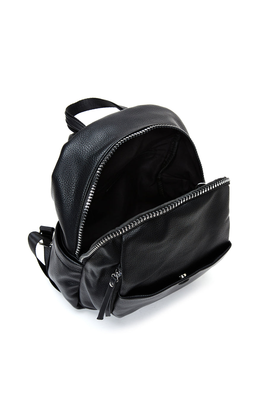 Women's Black Casual Backpack