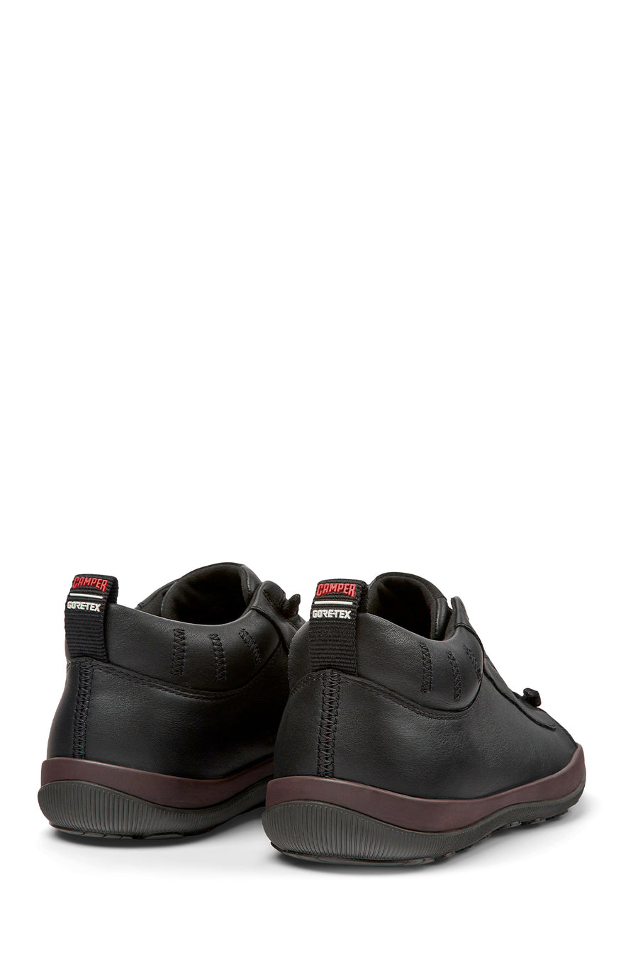 Camper Men's Black Peu Pista Gm Nubuck Leather Sneaker