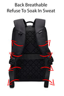 D-Pack Unisex Black Technological Fabric Backpack | Derimod