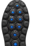 Geox Men Black U Spherica Plus A - Nappa+Suede Lace-Up Thick-Soled Suede Sneaker | Derimod