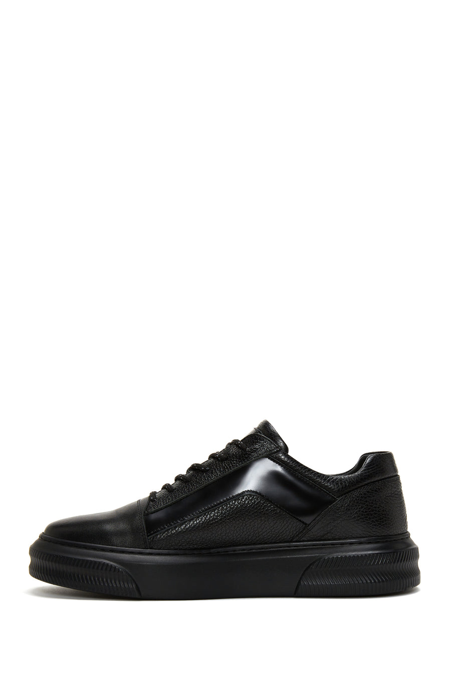 Men's Leather Zipper Sneaker