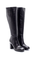 Women's Leather Heeled Boots | Derimod