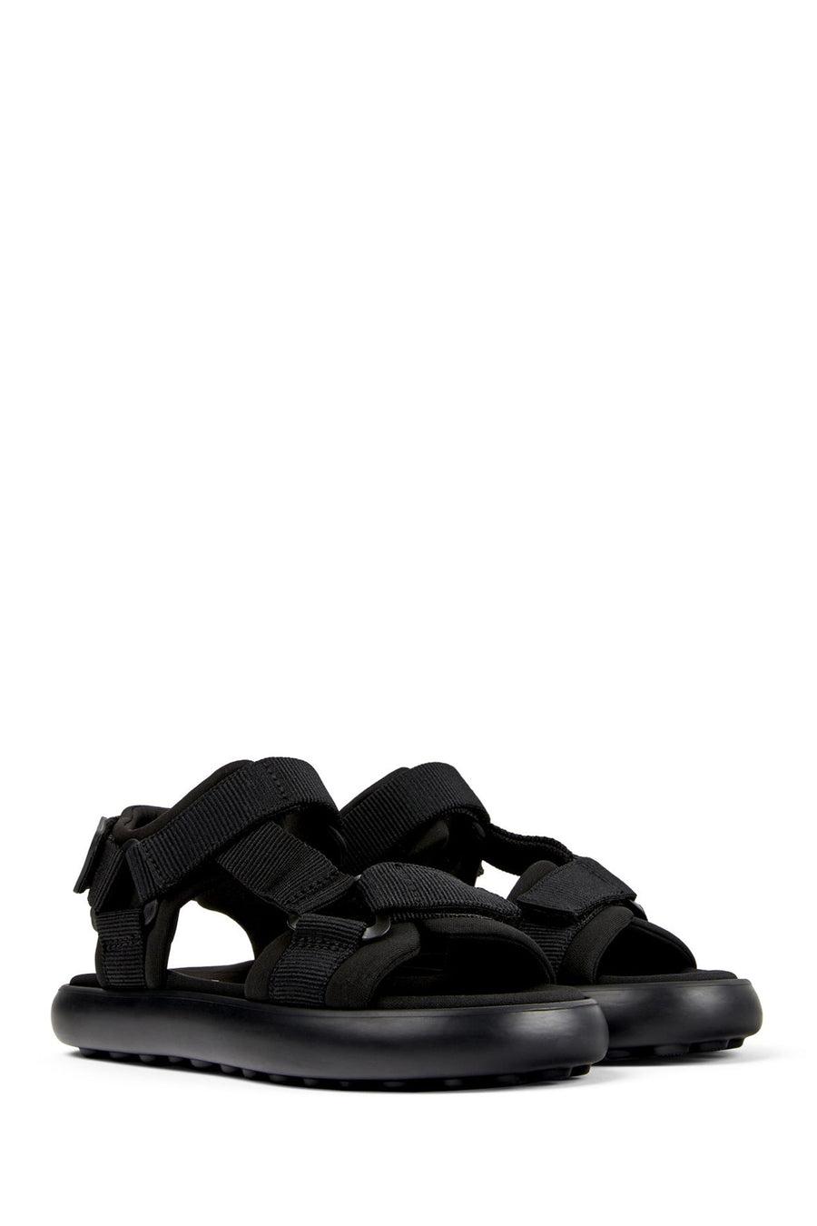 Camper Women's Black Pelotas Flota Sandals
