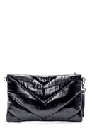 Women's Crinkled Patent Leather Portfolio | Derimod