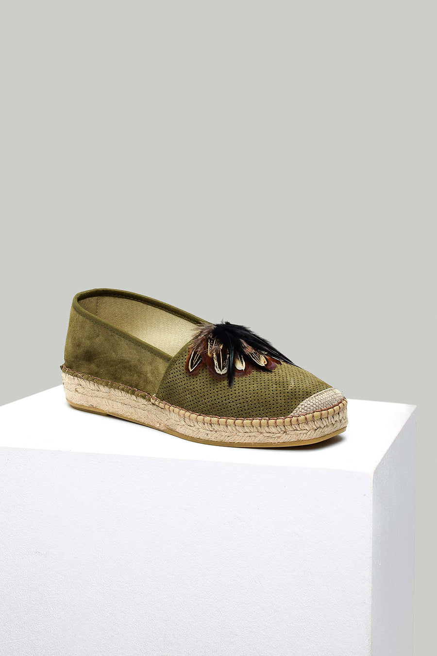 Women's Wicker Detailed Espadrille Shoes