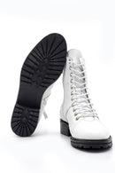 Women's Lace-Up Leather Boots | Derimod