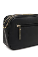 Woman Black Long-Strap Crossbody Bag | Derimod