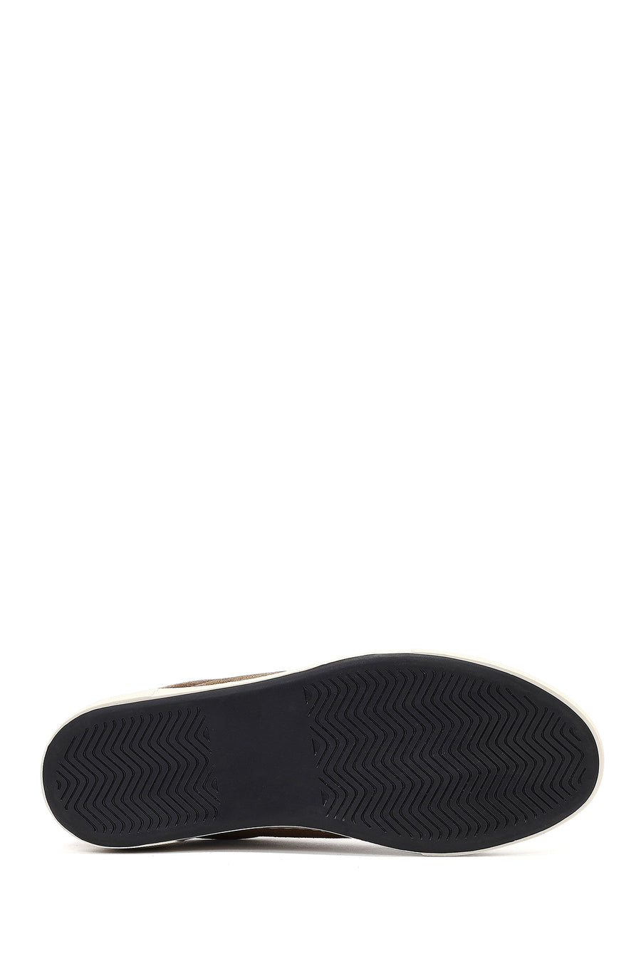 Kadın Bej Bağcıklı Süet Deri Sneaker