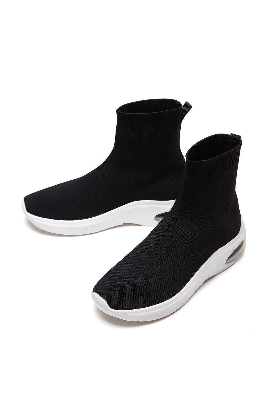 Women's Black High Top Sneaker