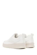 ACBC x Derimod Men's White Lace-Up Sneakers | Derimod
