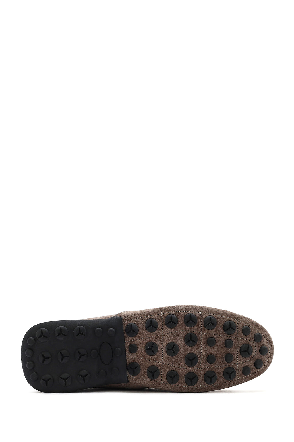 Erkek Vizon Süet Deri Loafer