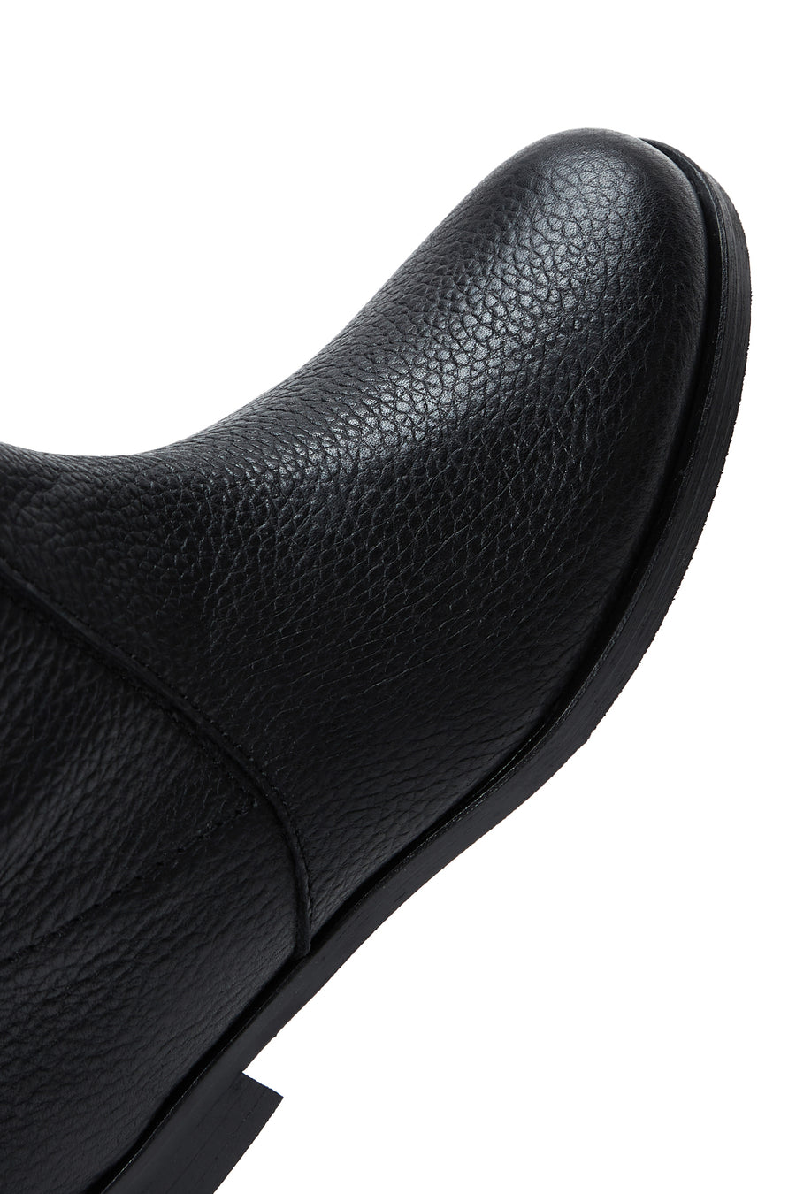 Woman Black Classic Leather Boot