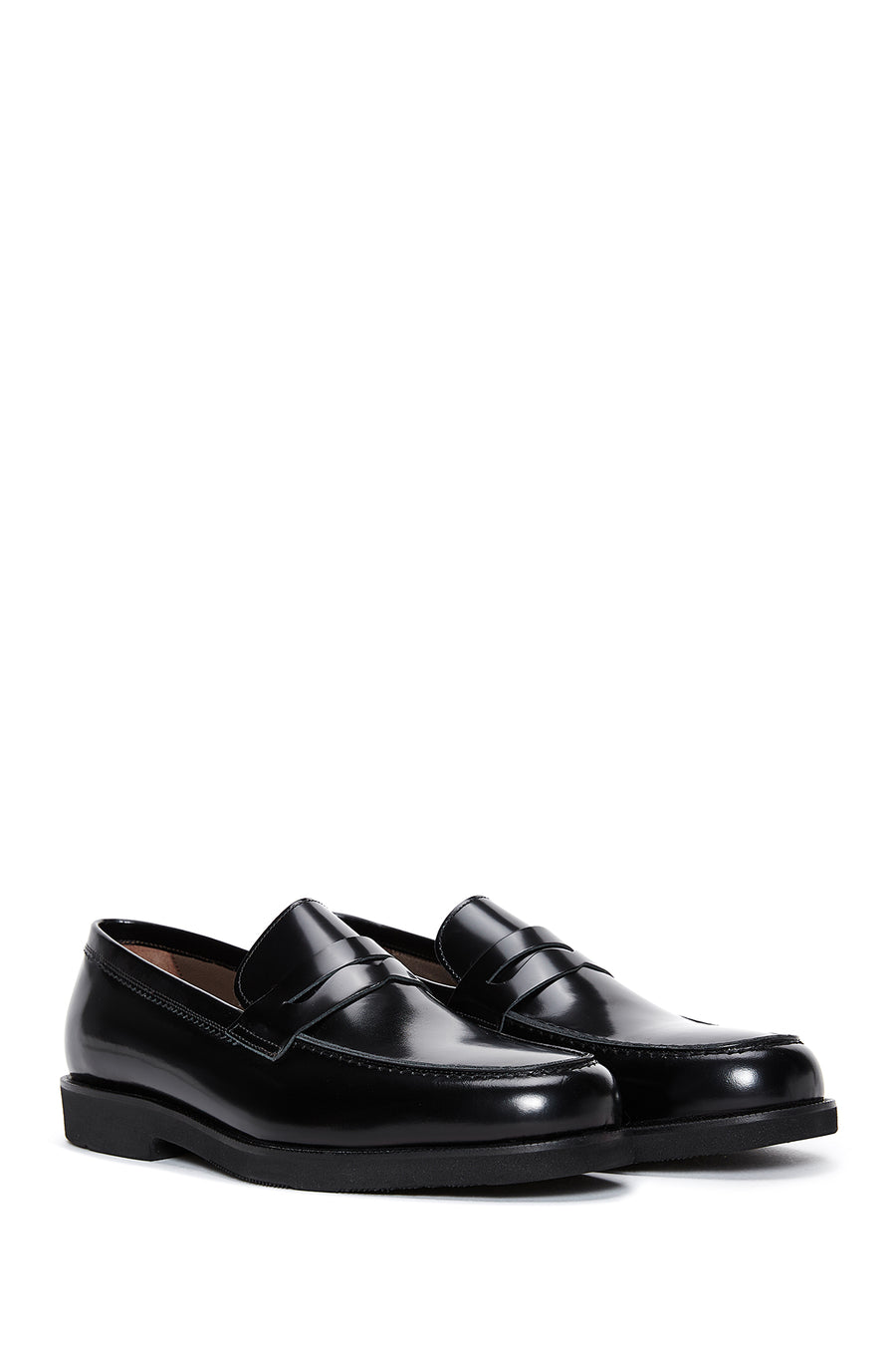 
Men's Black Patent Leather Classic Loafer
