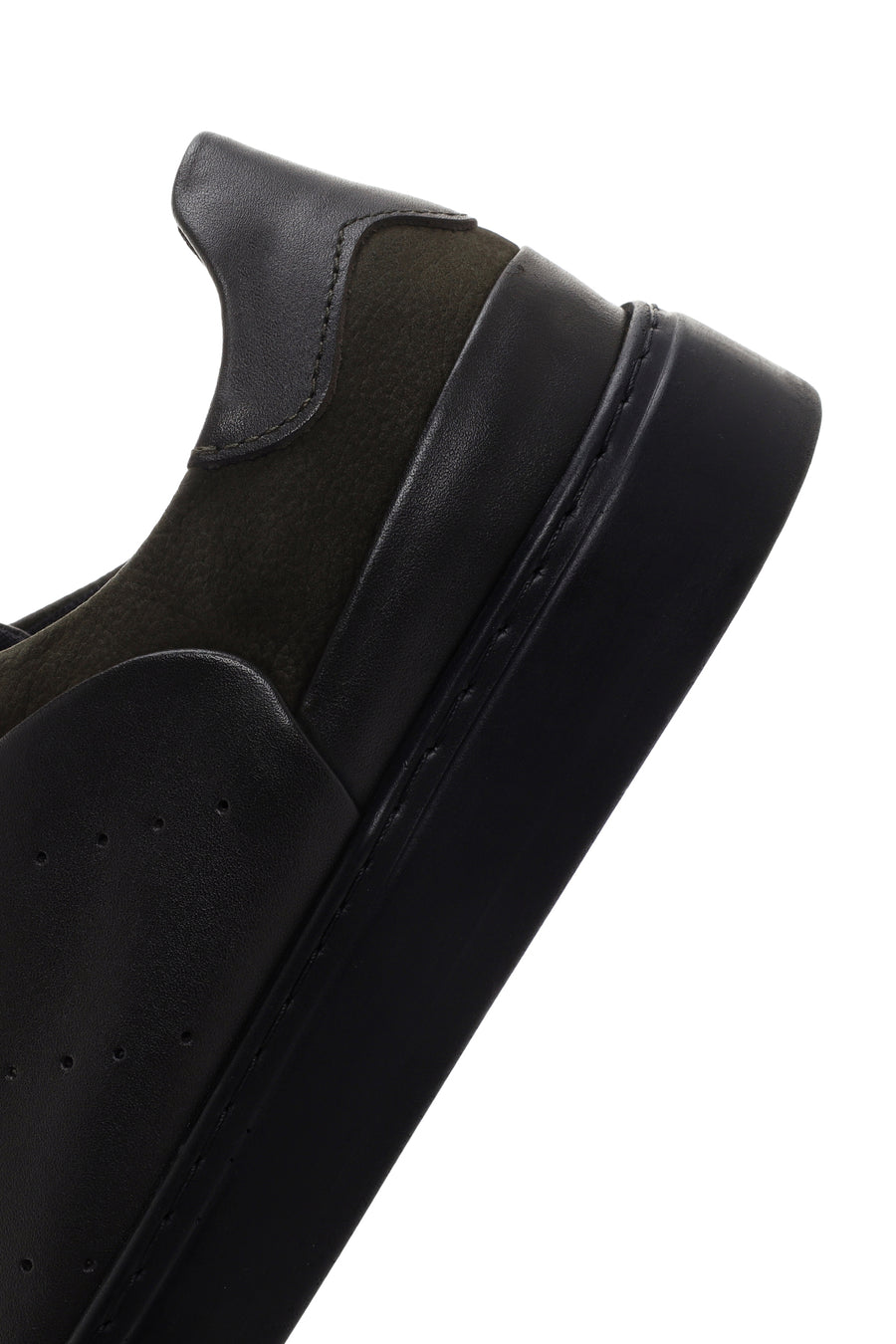 Men's Green Leather Sneaker
