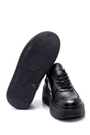 Women's Leather Thick Soled Shoes | Derimod