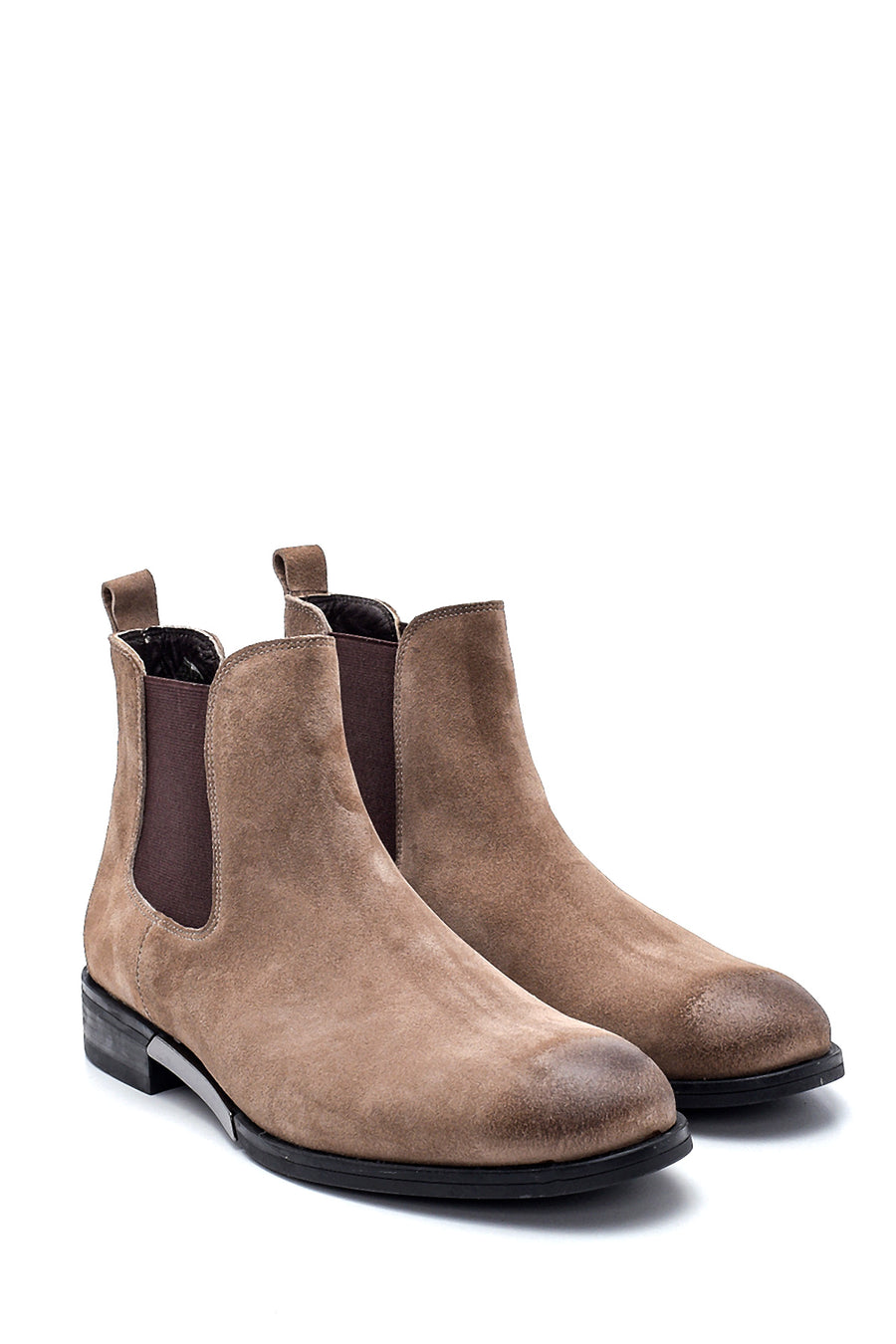 Men's Leather Suede Chelsea Boots