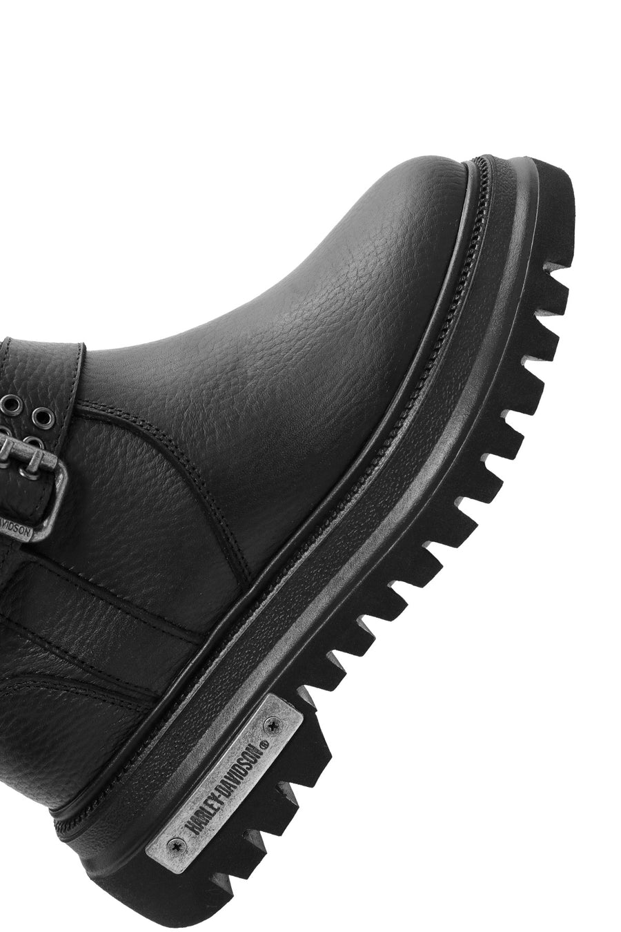 Harley Davidson Women's Black Sahara Zipper Leather Boots