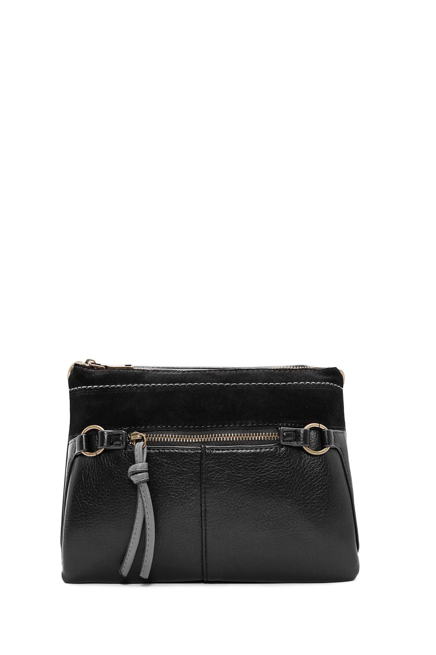 Women's Black Long Strap Crossbody Bag
