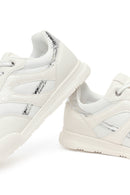 Women's White Lace-Up Sneaker | Derimod