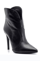 Women's Heeled Leather Boots | Derimod