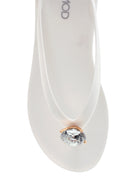Women's Flip Flops with Stone Detail | Derimod