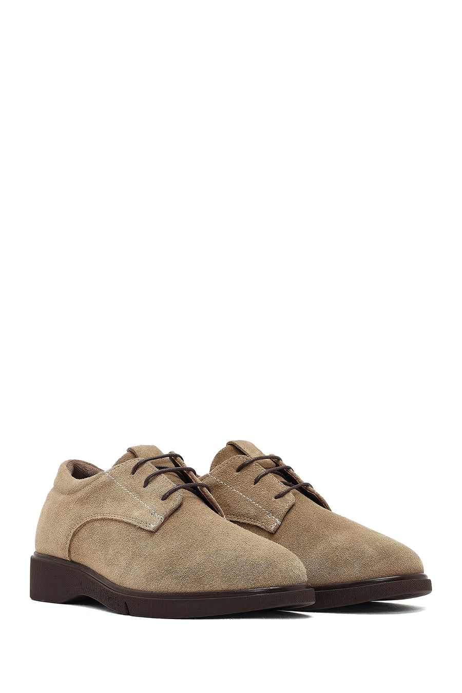 Women's Mink Suede Leather Masculine Shoe