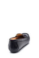 Women's Leather Crocodile Loafer | Derimod