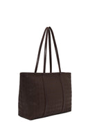 Woman Brown Printed Shoulder Bag | Derimod